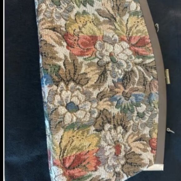 Vintage Dover Tapestry Carpet Bag Handbag Purse - Picture 2 of 3